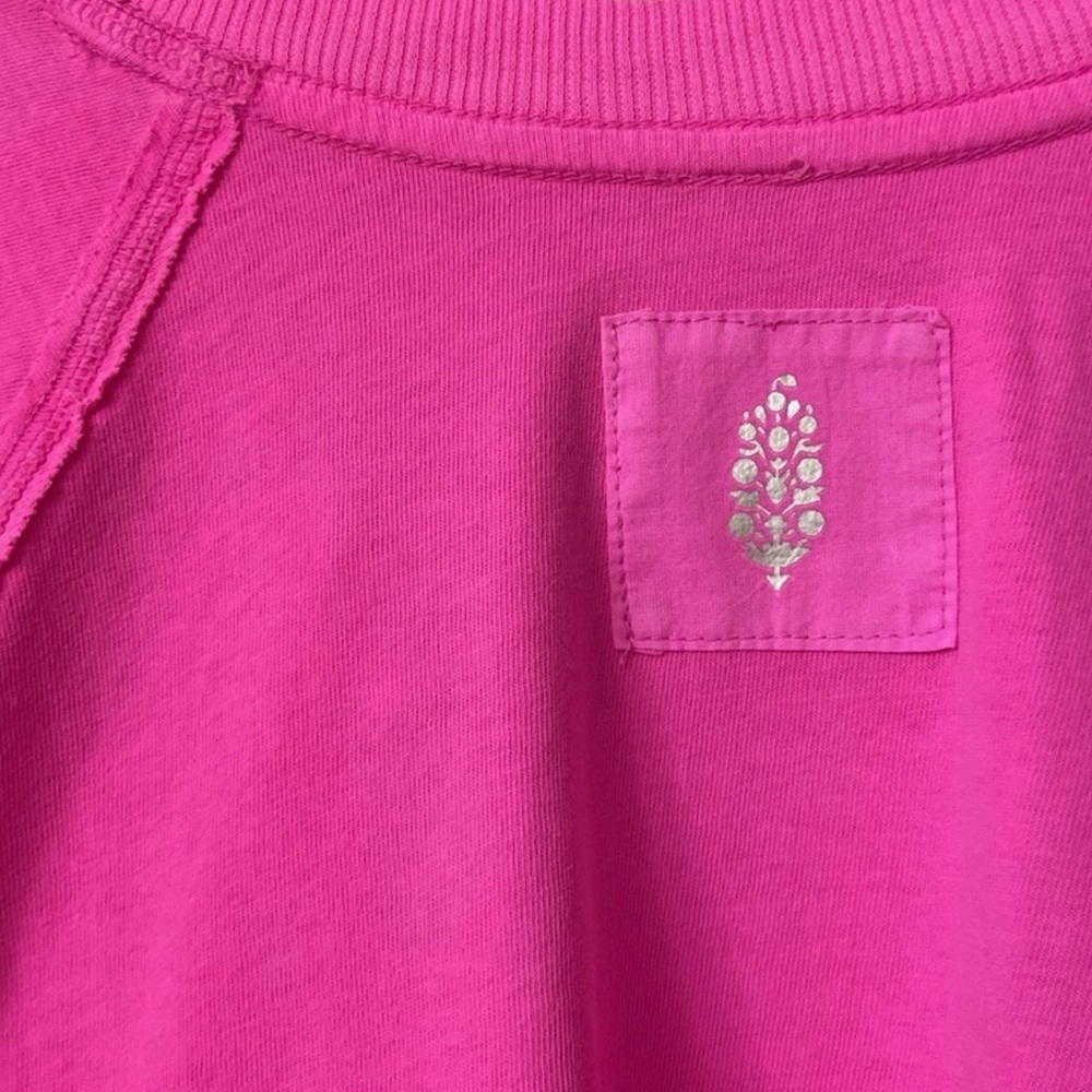 NEW! FREE PEOPLE MOVEMENT Reflect Layer PINK Long Sleeve Tee Relaxed Fit XS S M - Picture 4 of 5